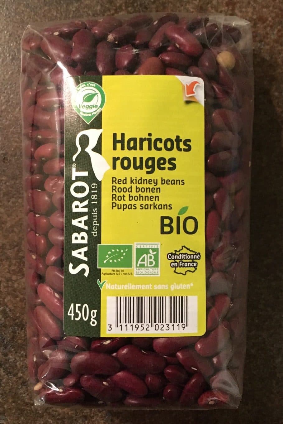 SABAROT Haricots rouges packshot