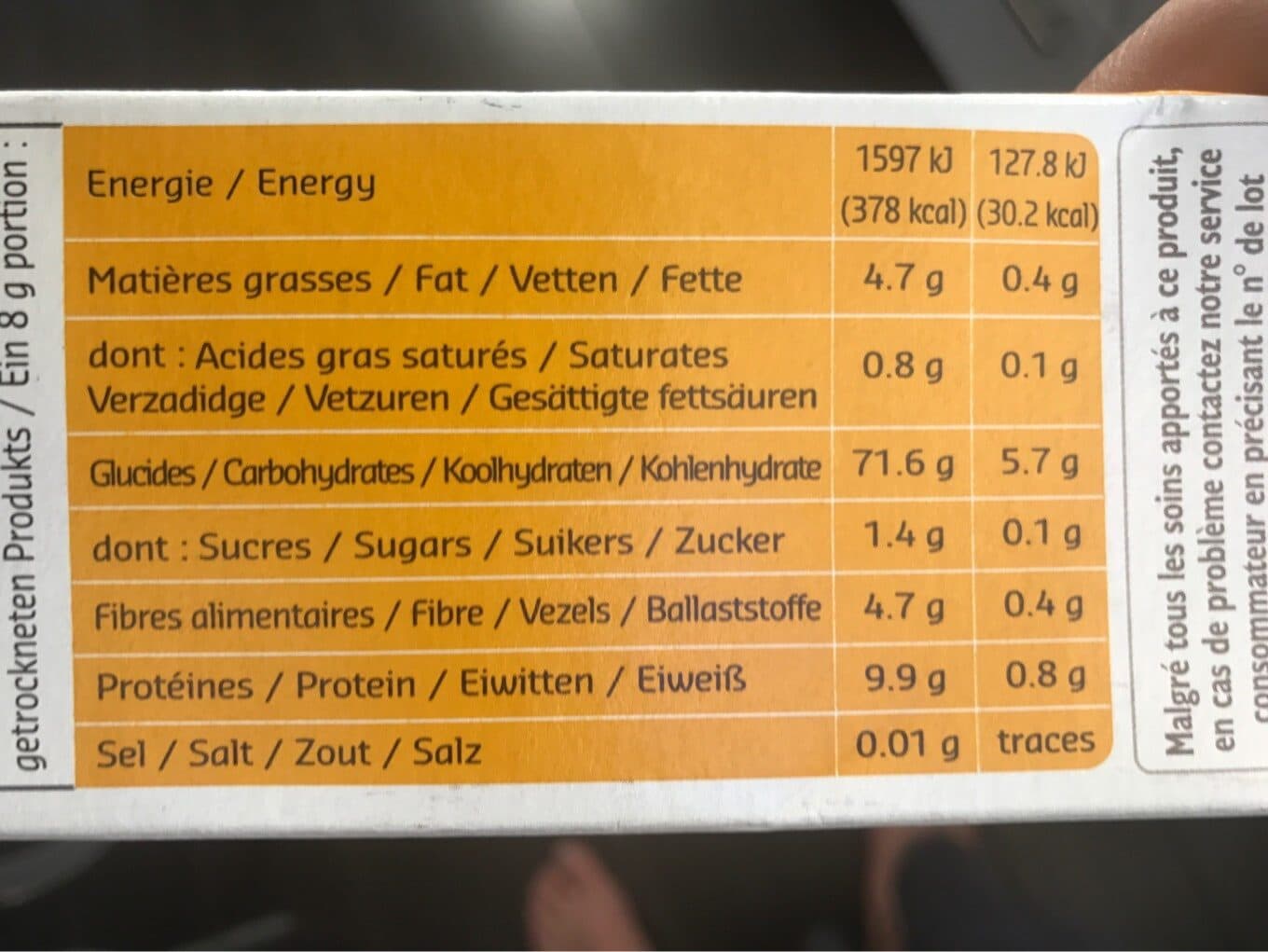 sabarot quinoa pop packshot