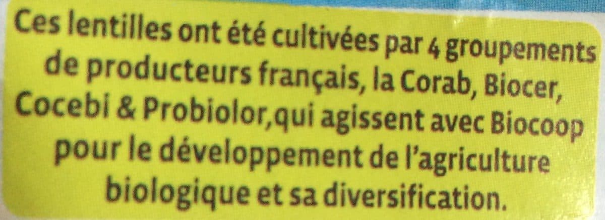 Biocoop Lentilles Béluga packshot