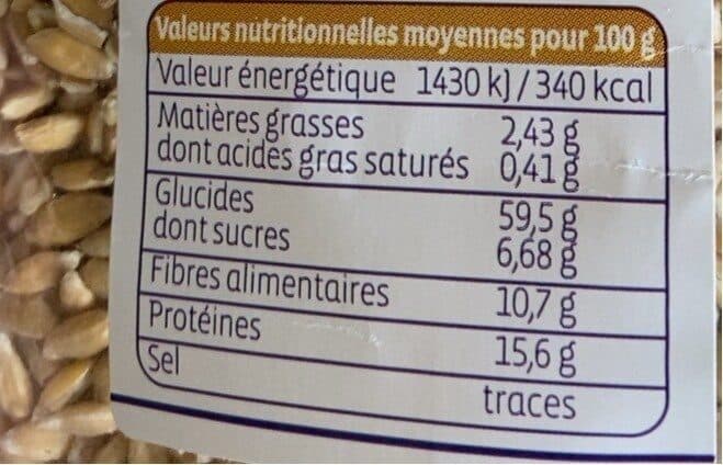 Biocoop Petit épeautre décortiqué packshot