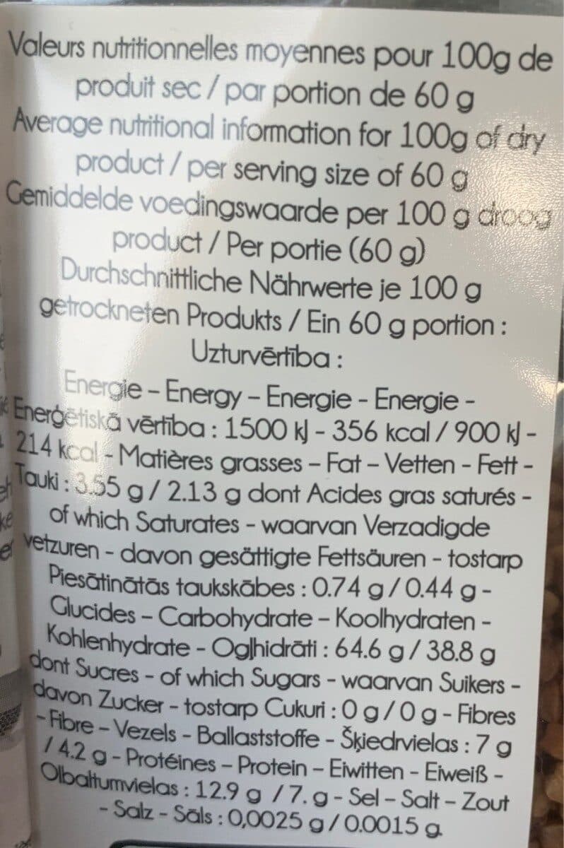 Sabarot Sarrasin grillé packshot