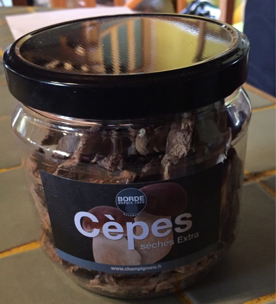 Borde Cèpes séchés extra packshot