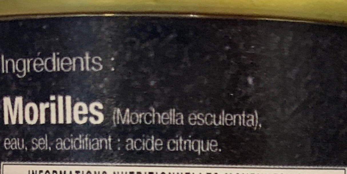 Borde Morilles en Conserve Boîte 1/4 95 g packshot