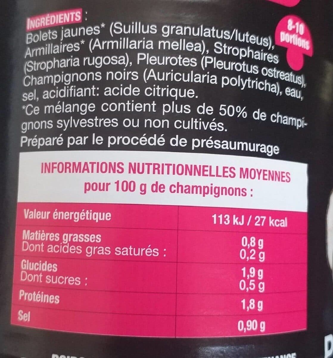 Borde Panier forestier packshot