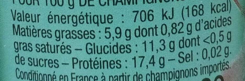 Le Montagnard Girolles séchées packshot