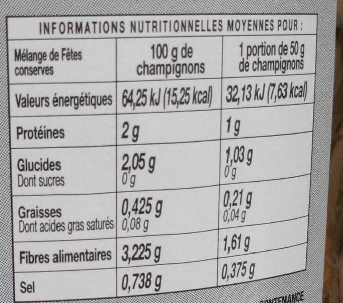 Borde Mélanges de Fêtes packshot