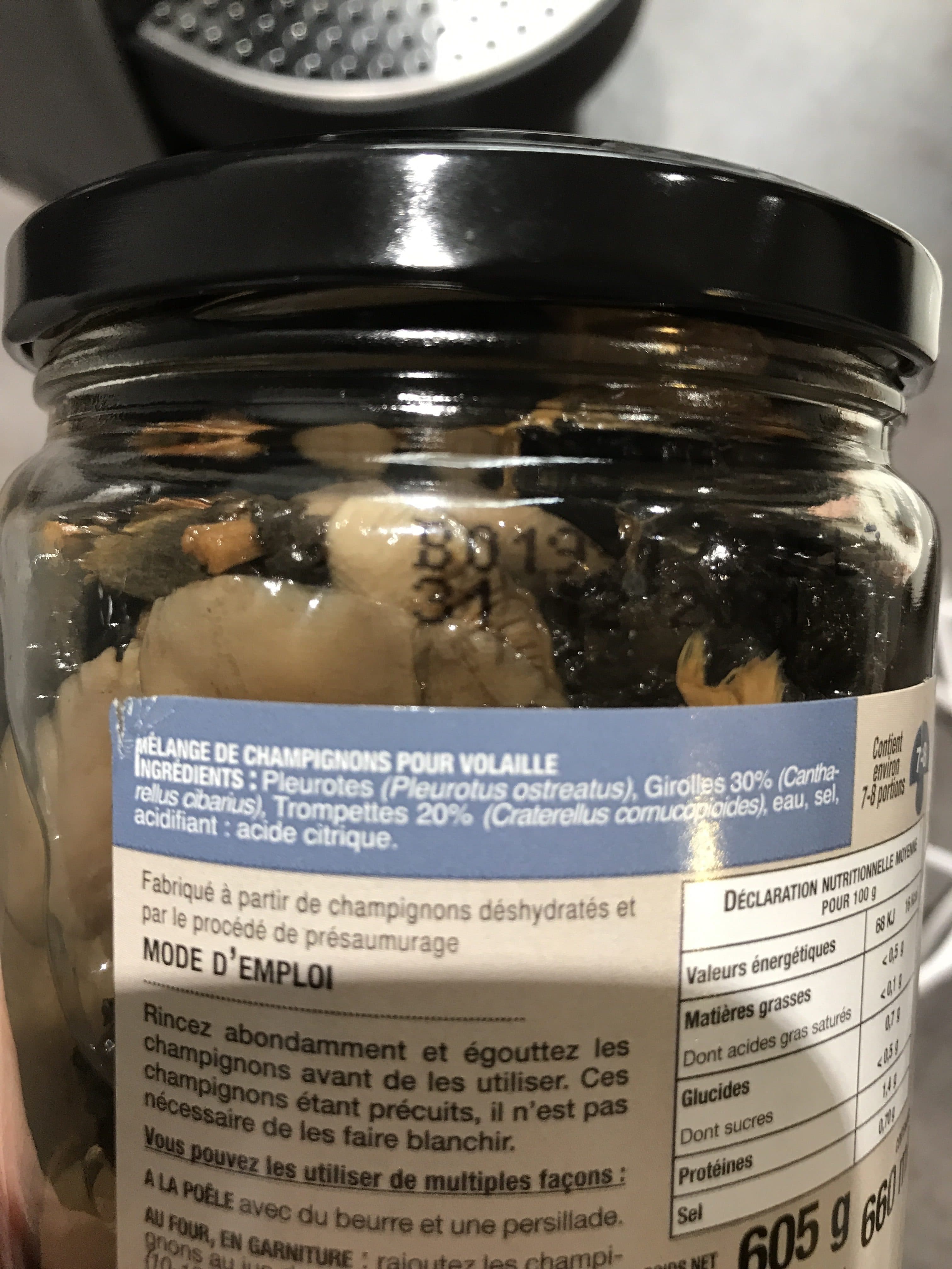 Borde Borde garniture de champignons pour volailles packshot