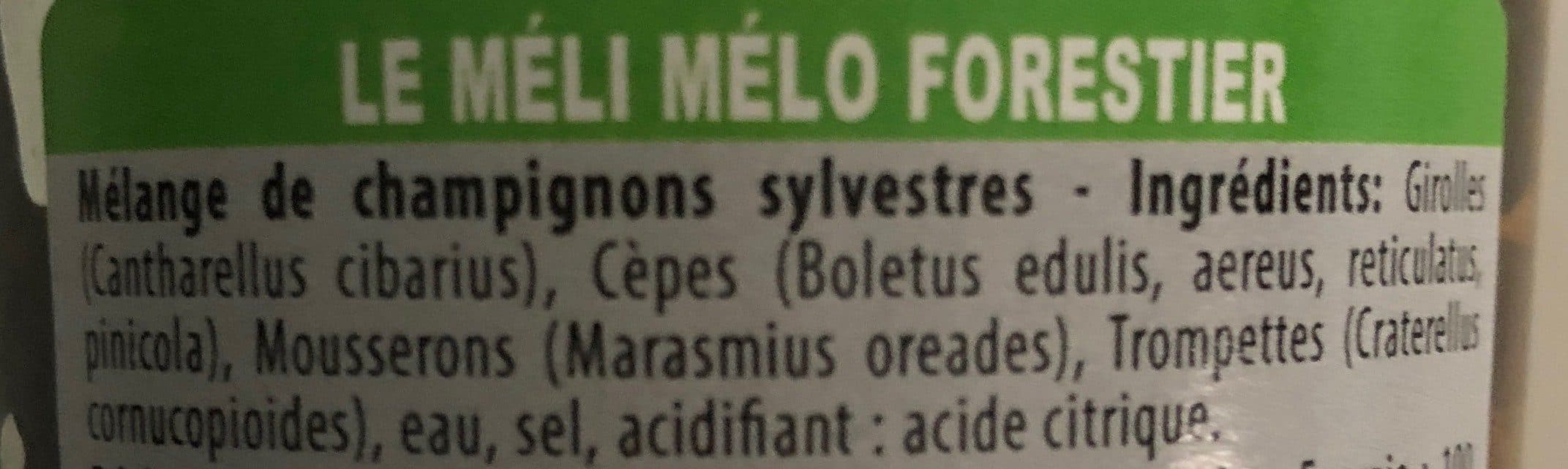 Borde Le méli-mélo forestier packshot
