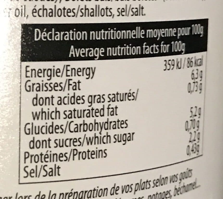 Borde Coulis de champignons forestiers packshot
