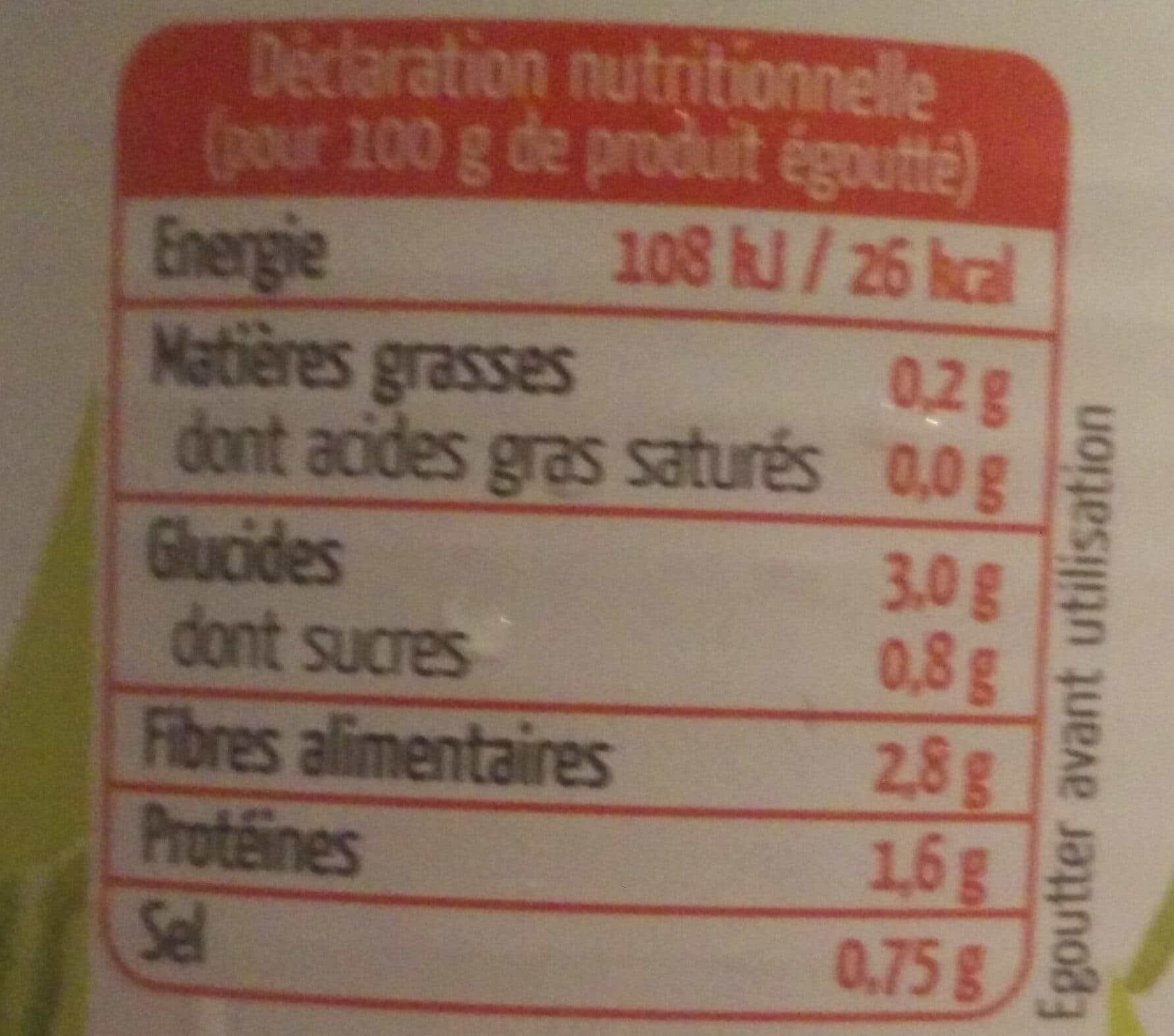 maingourd Haricots verts extra fins packshot