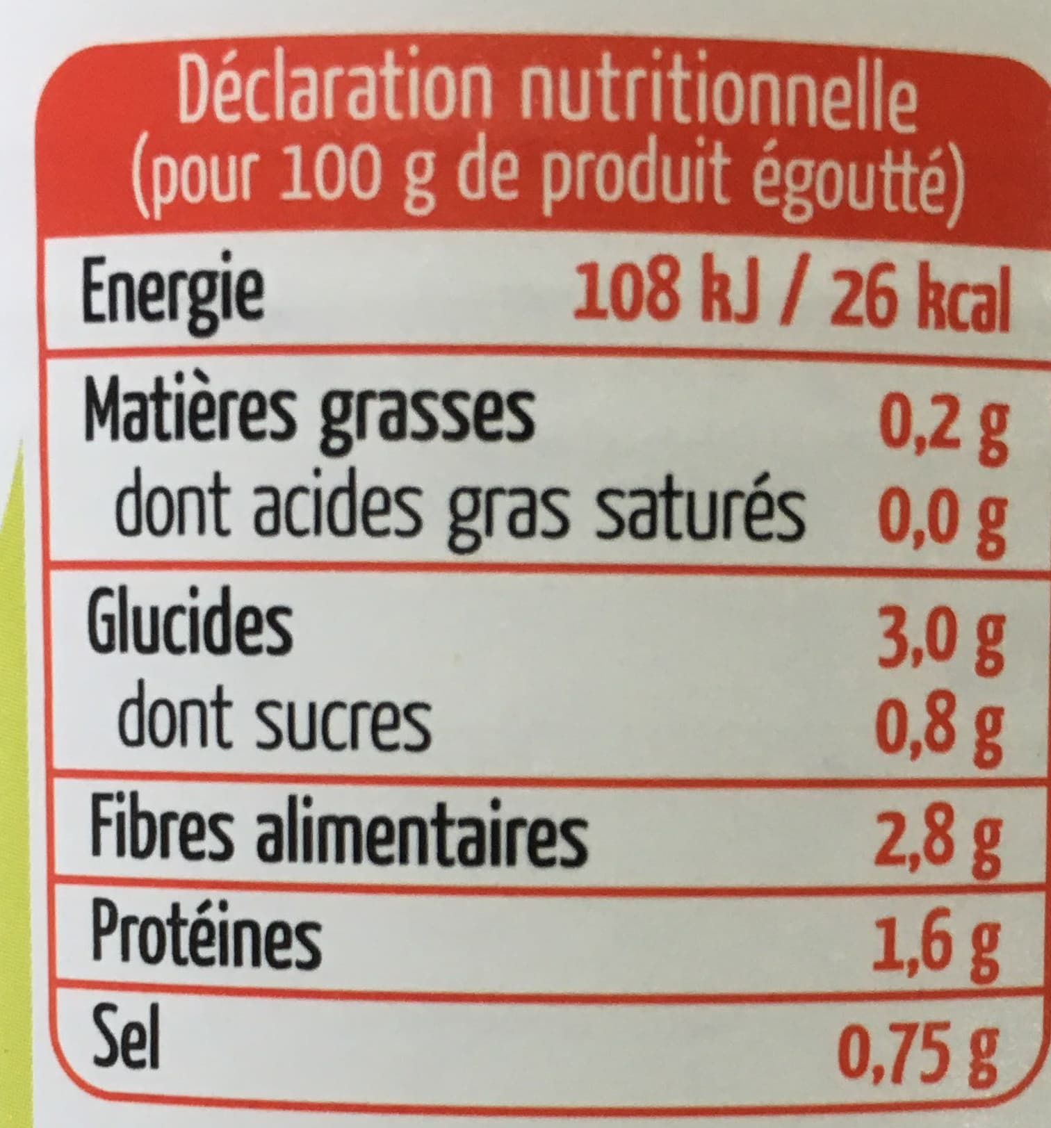 MainGourd Haricots verts extra fins packshot