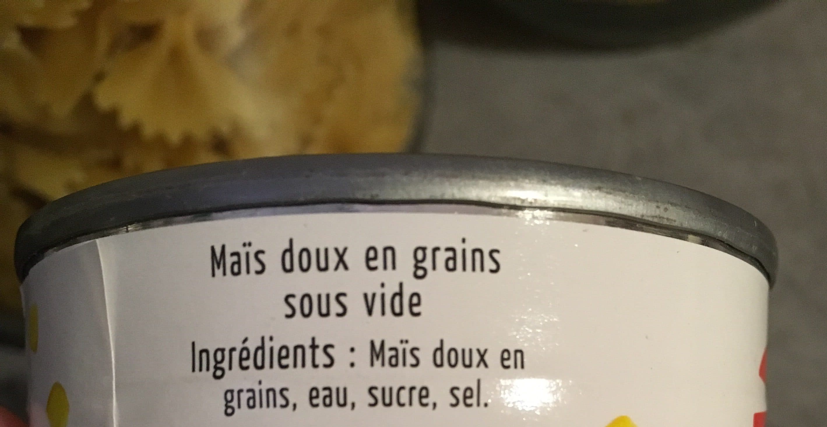 Maingourd Mais doux maingourd packshot
