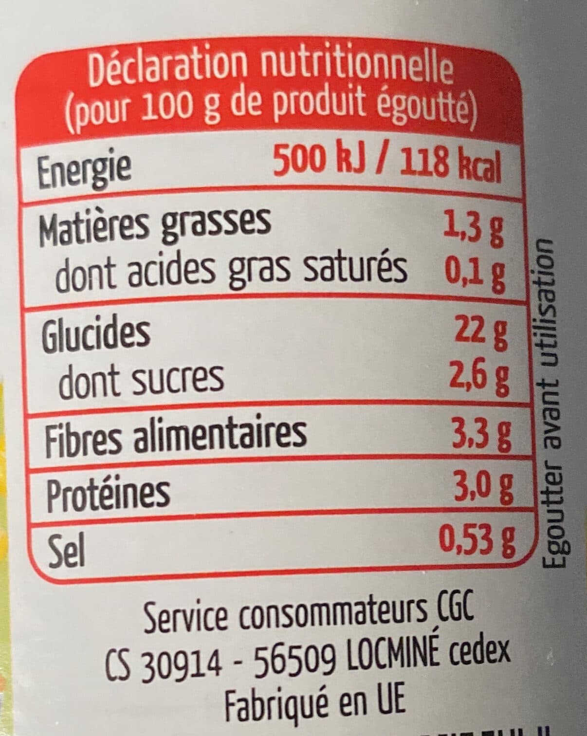 Maingourd Mais doux maingourd packshot