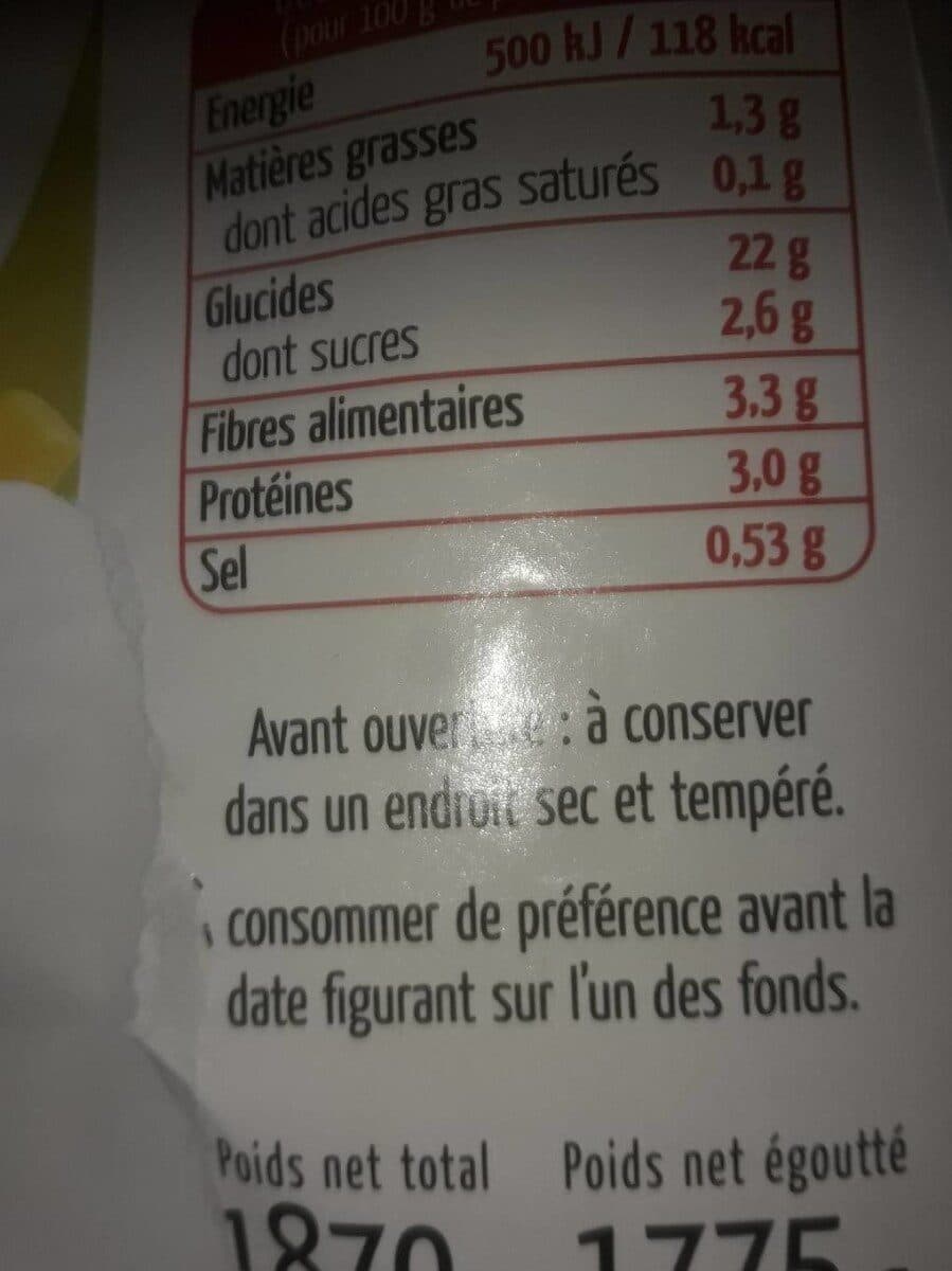 Open Food Facts Maïs packshot