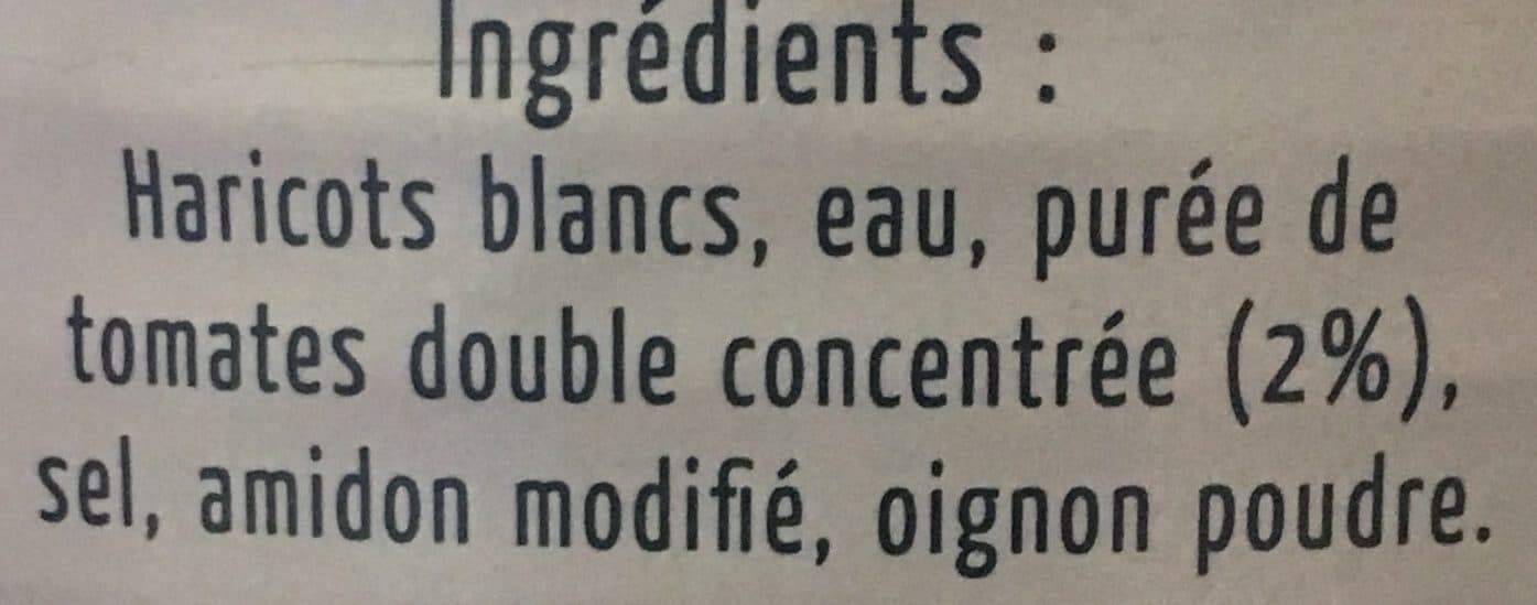 Maingourd Haricots blancs a la tomate packshot