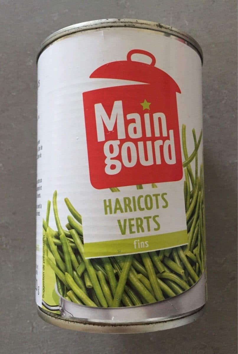 Maingourd Haricots verts fins packshot