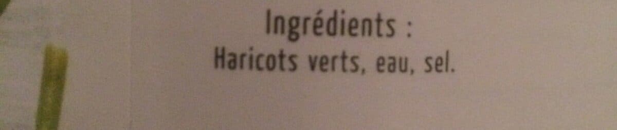 Maingourd Haricots verts très fins packshot