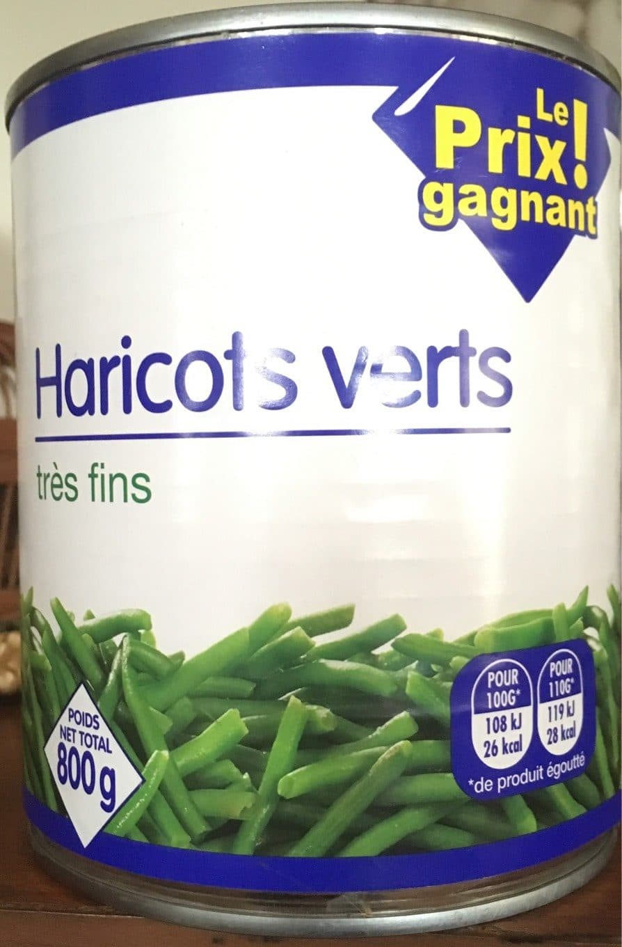 Le Prix Gagnant Haricots verts très fins packshot