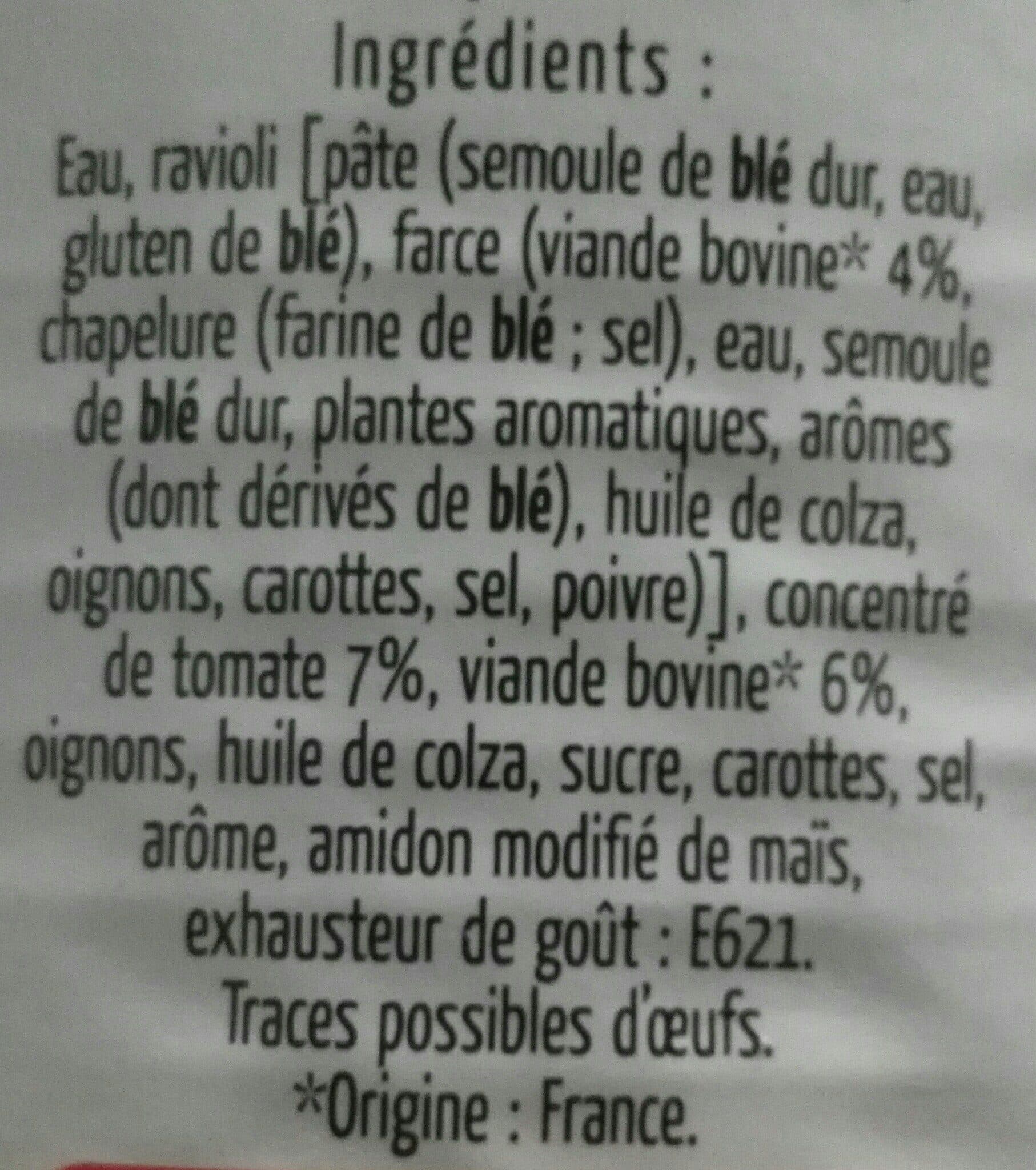 Maingourd Maingourd ravioli pur bœuf packshot