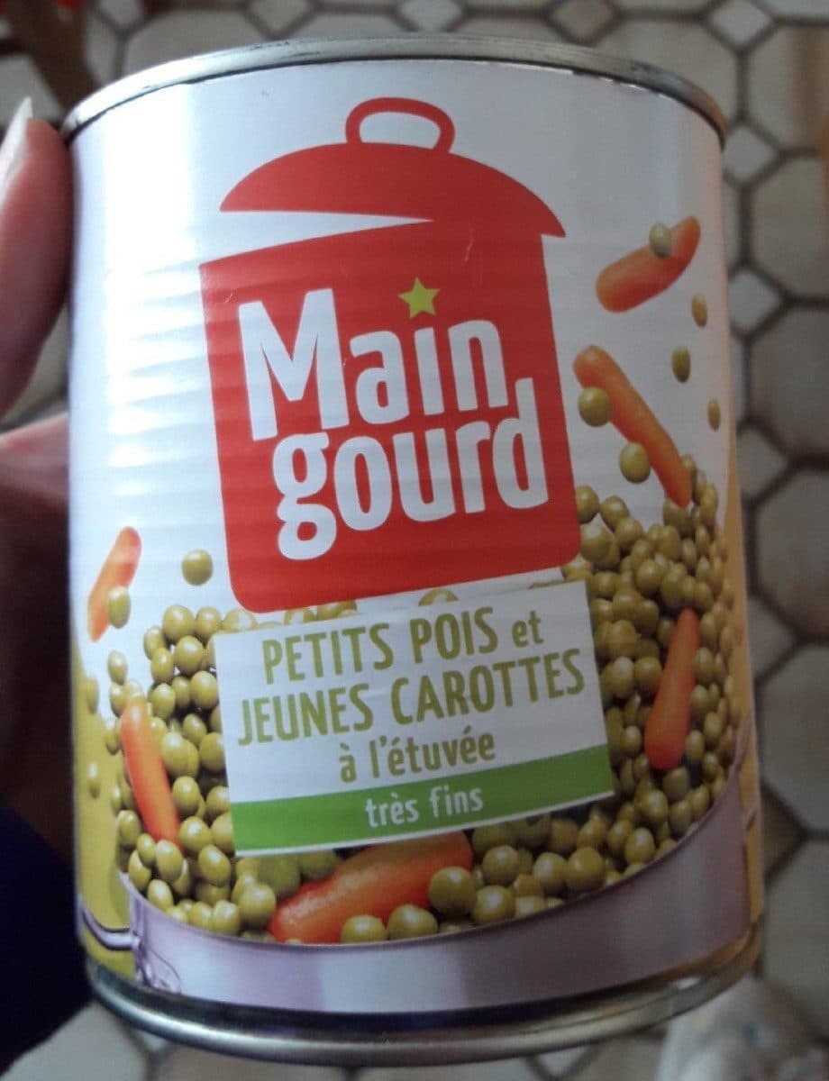 Open Food Facts Petits pois et jeunes carottes packshot