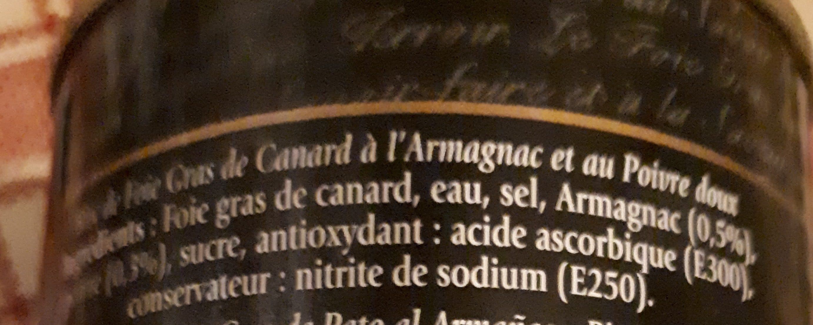 Larnaudie Bloc de foie gras de Canard à l'armagnac et au poivre doux packshot