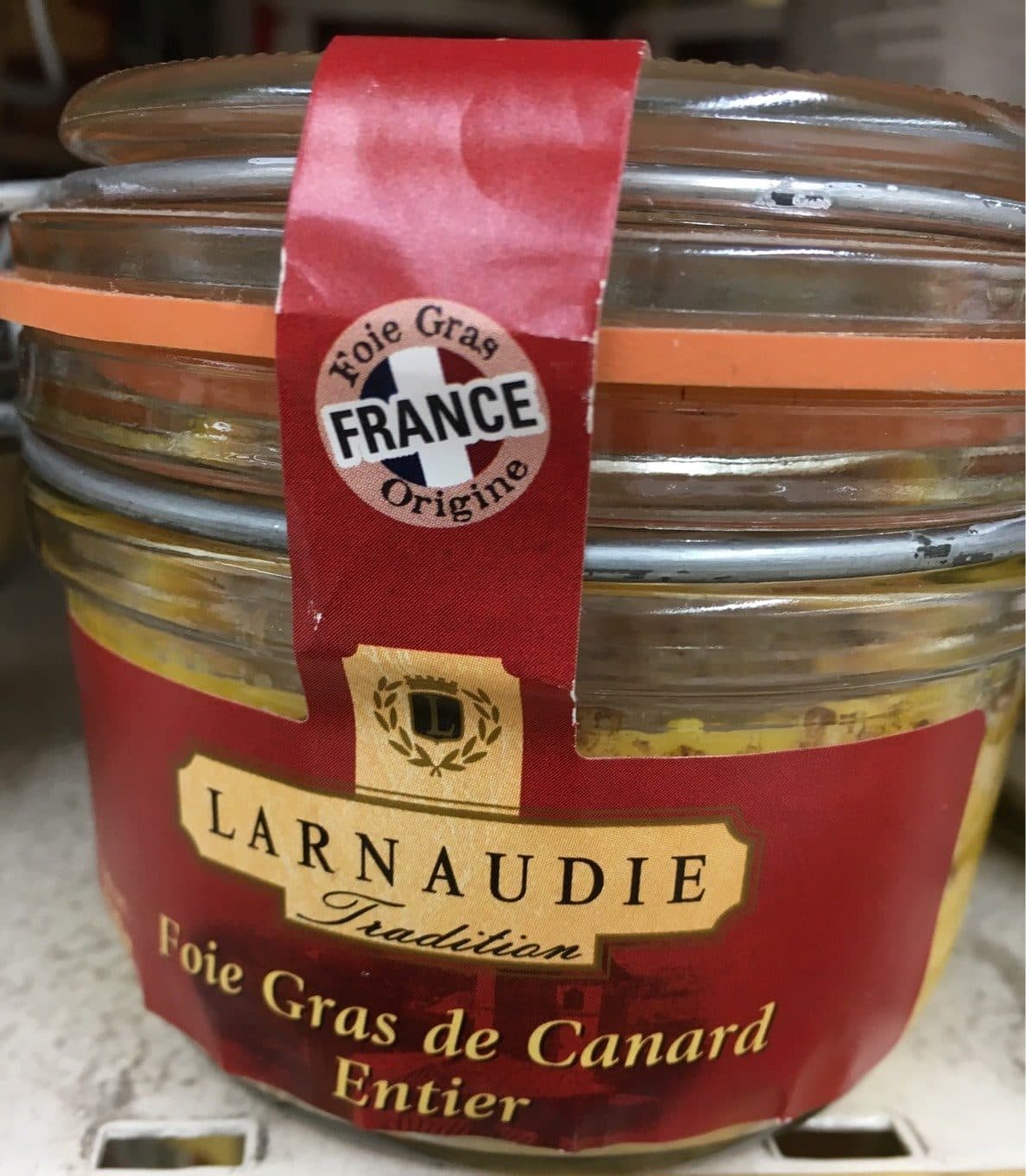 Larnaudie Foie gras de canard entier packshot