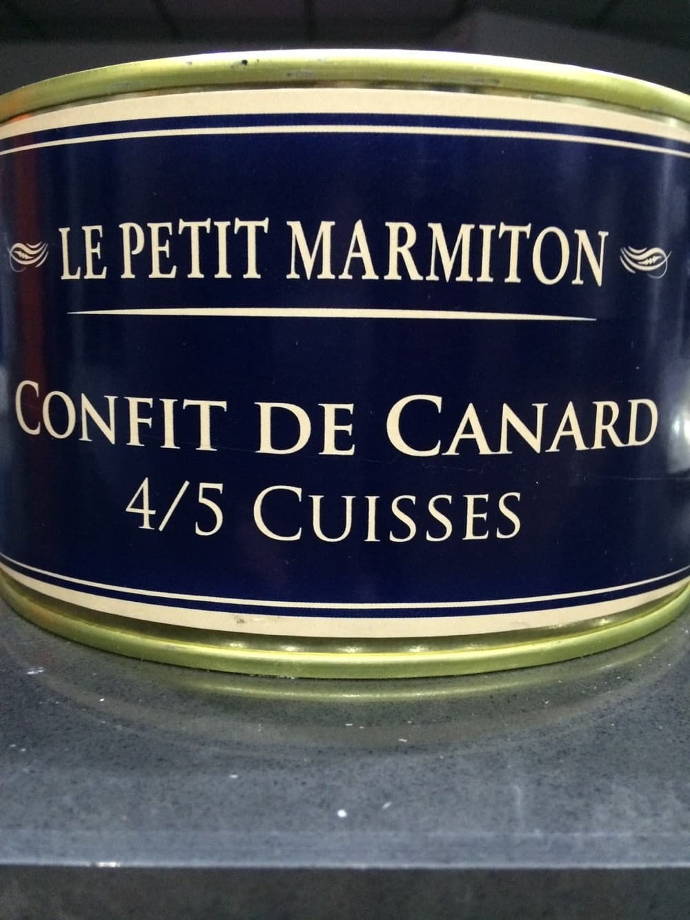 Le Petit Marmiton Confit de canard 4/5 cuisses packshot