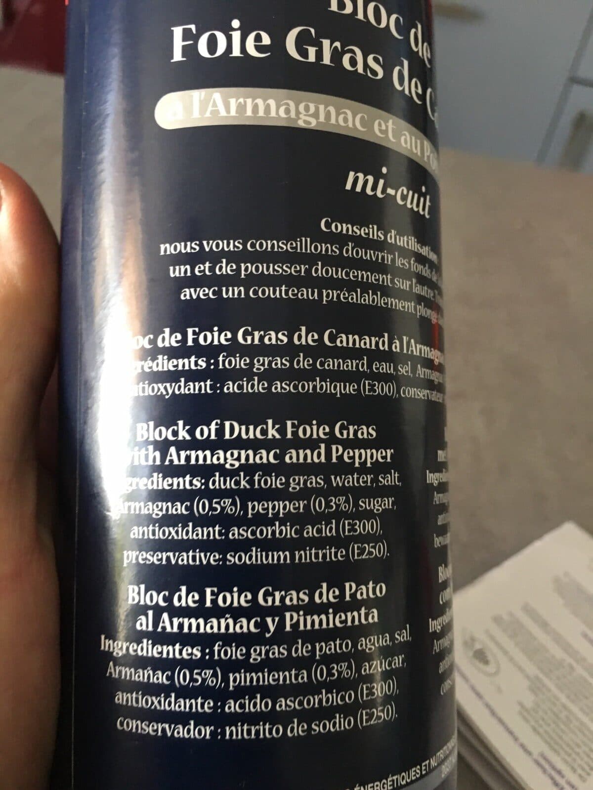 Larnaudie Bloc de foie gras de canard packshot