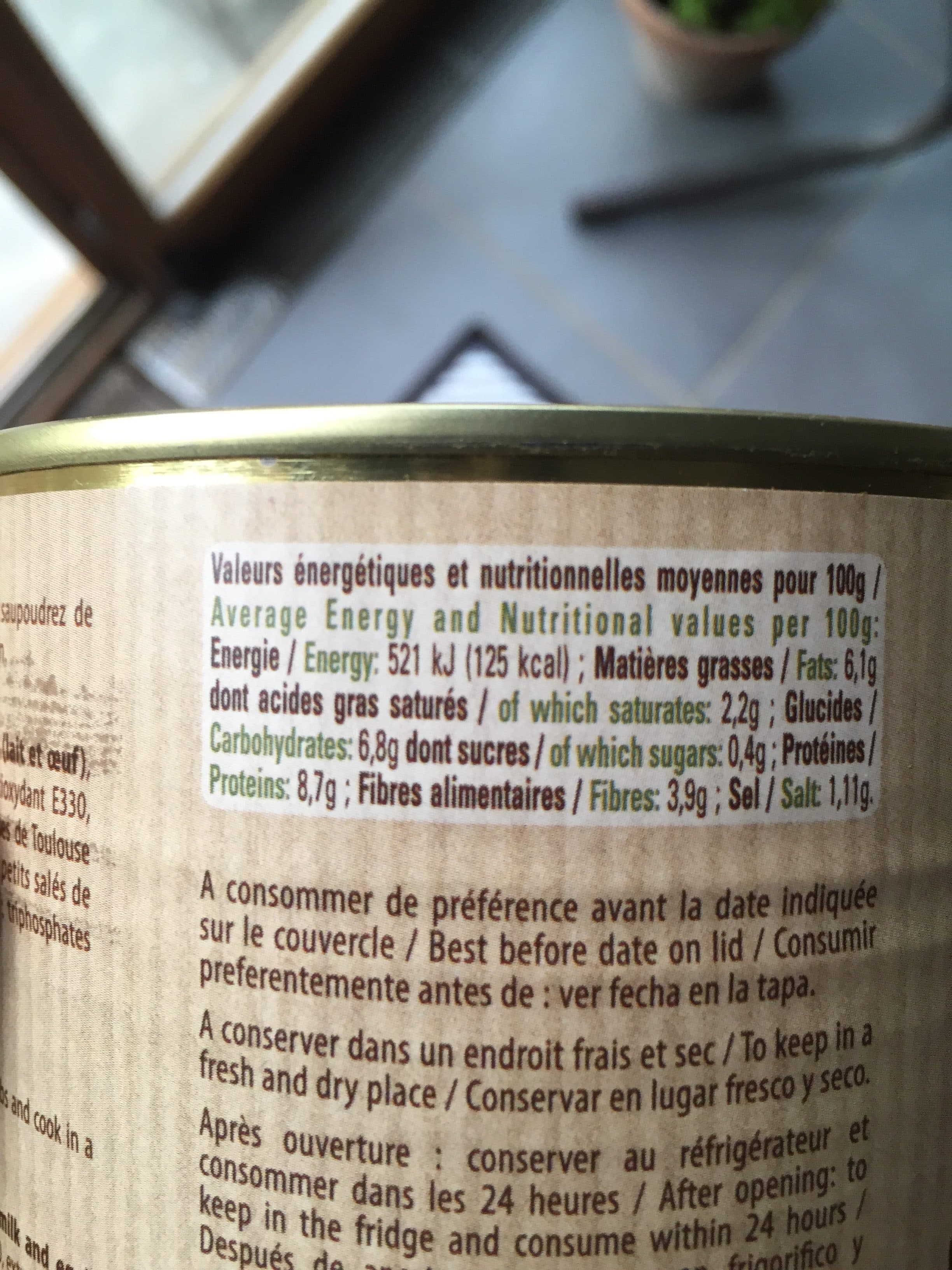 Leader Price Larnaudie véritable cassoulet castelnaudary au porc packshot