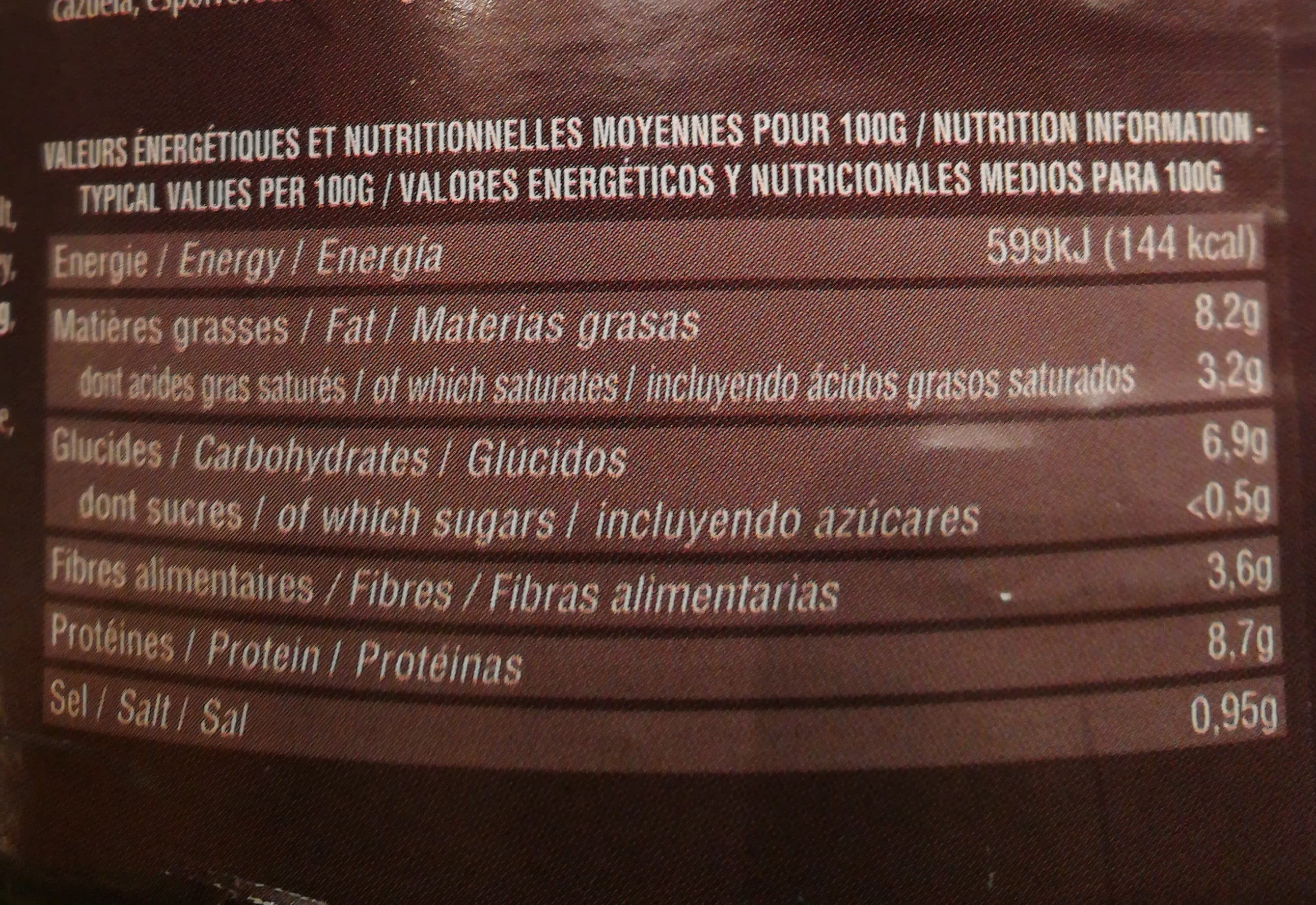 Jean LARNAUDIE Haricots aux saucisses de Toulouse packshot