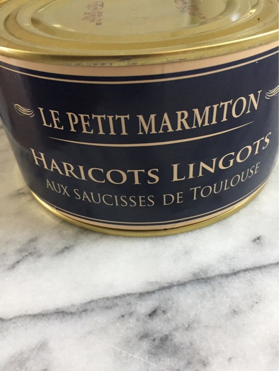 Le Petit Marmiton Haricots lingots aux saucisses de Toulouse packshot