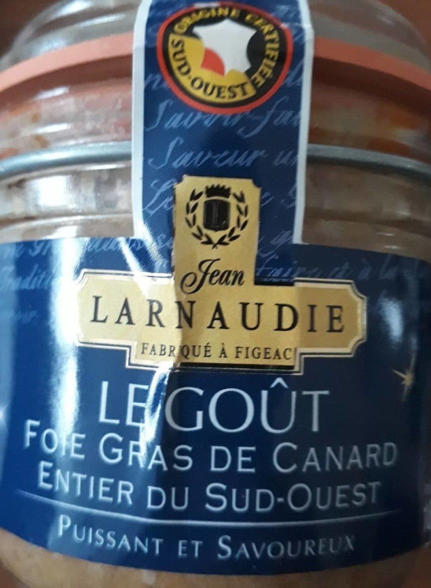 Larnaudie Foie gras de canard entier du sud ouest packshot