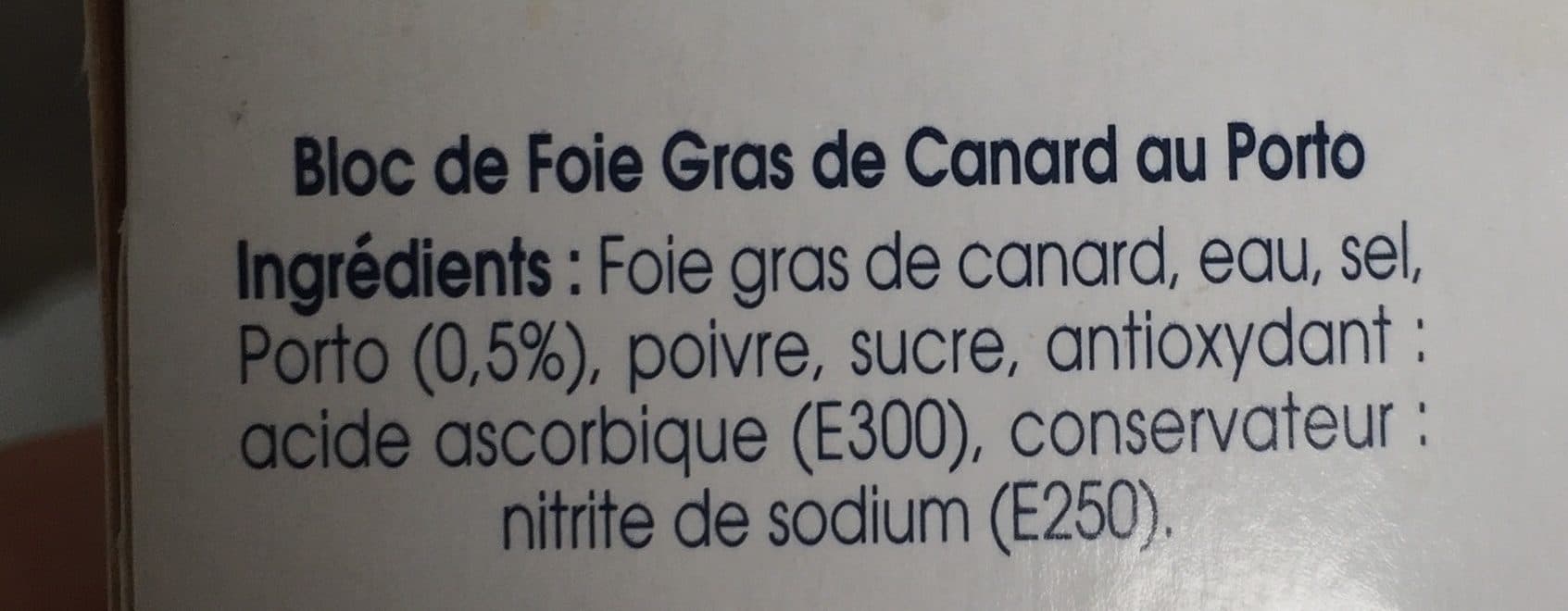 Jean Larnaudie Bloc de foie gras de canard au porto mi-cuit packshot