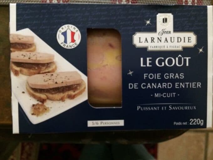 LA RNAUDIE Fois Gras De Canard Entier packshot