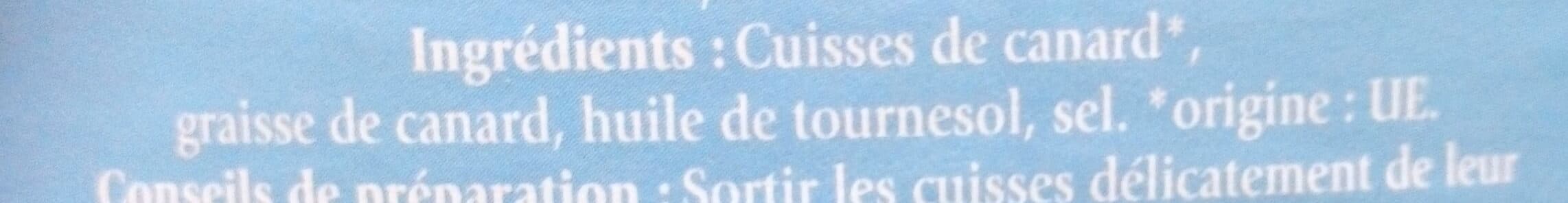 Larnaudie Cuisses de canard packshot