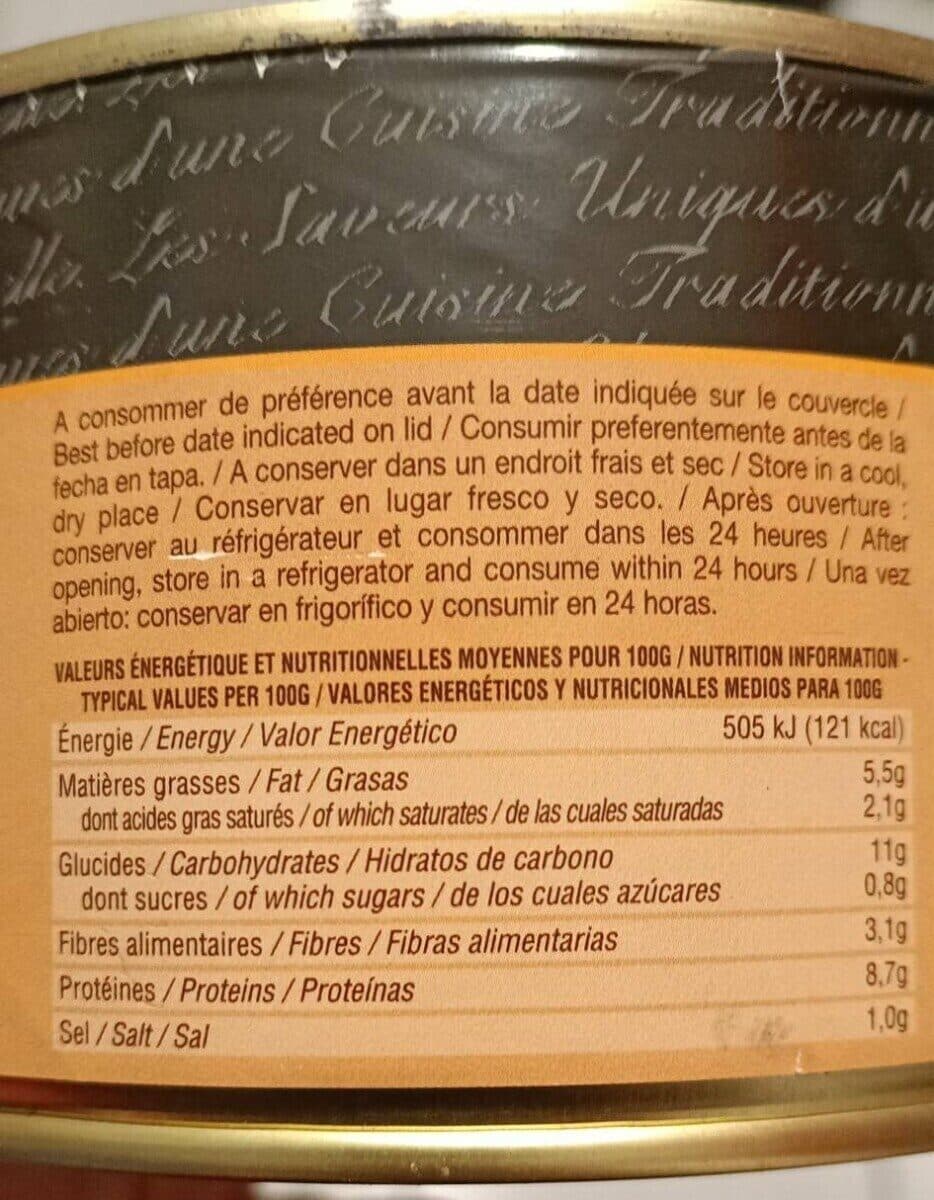 Larnaudie Cassoulet De Castelnaudary Au Porc packshot