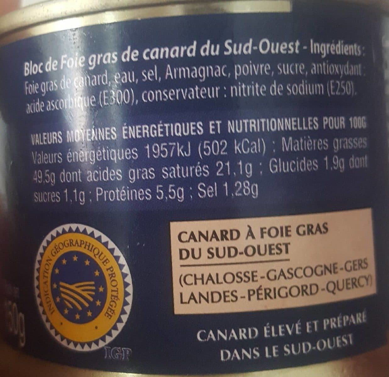 Larnaudie Bloc de foie gras de canard du Sud Ouest Jean Larnaudie packshot