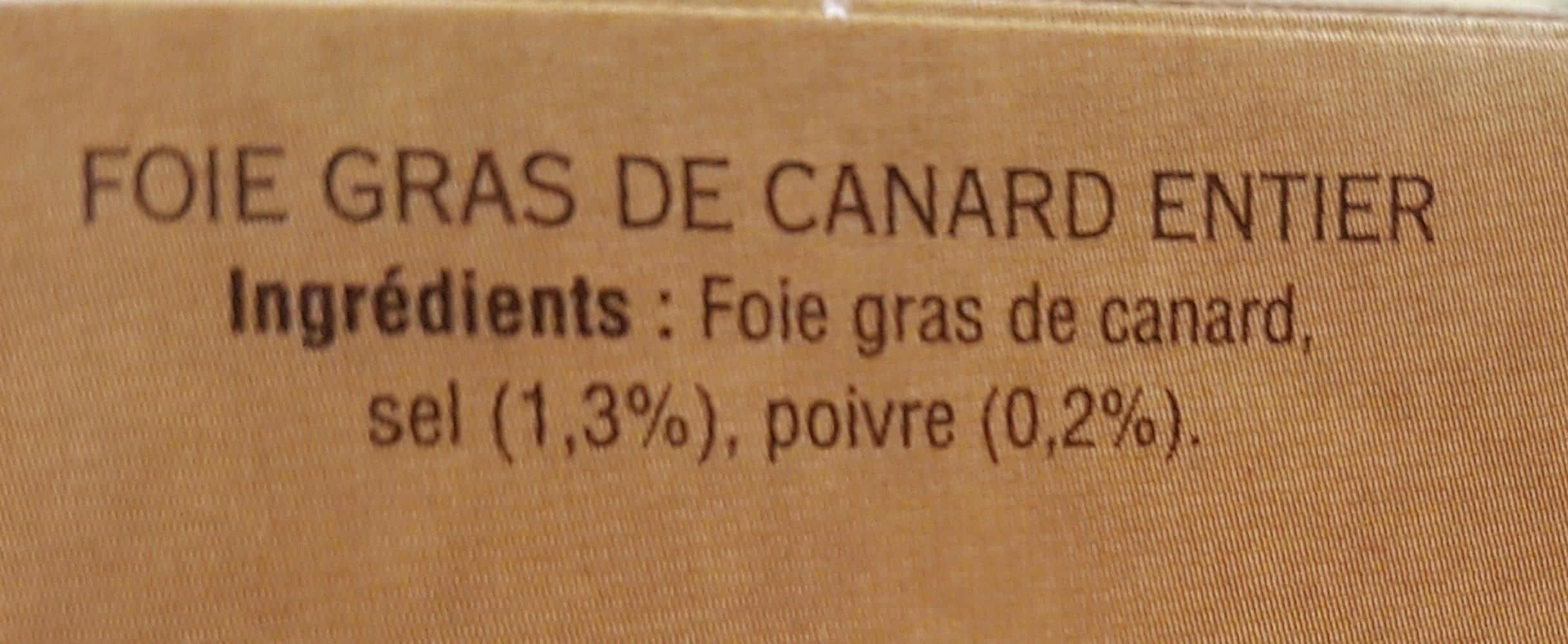 Jean Larnaudie Le foie gras de canard entier mi cuit packshot