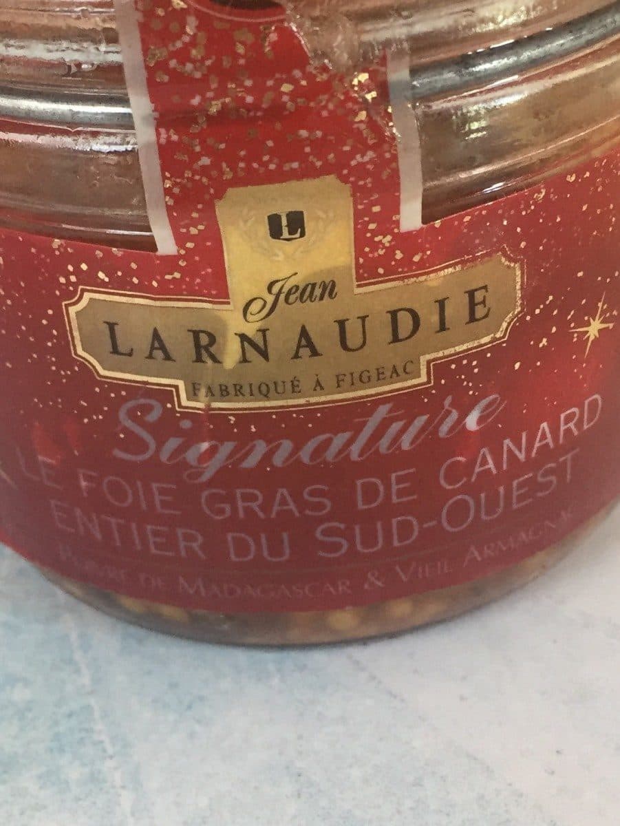 Larnaudie Fois gras de canard entier du sud -ouest packshot