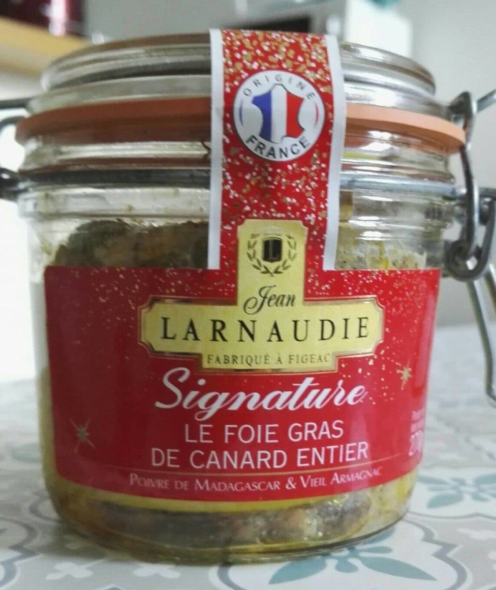 Larnaudie Foie gras canard entier packshot