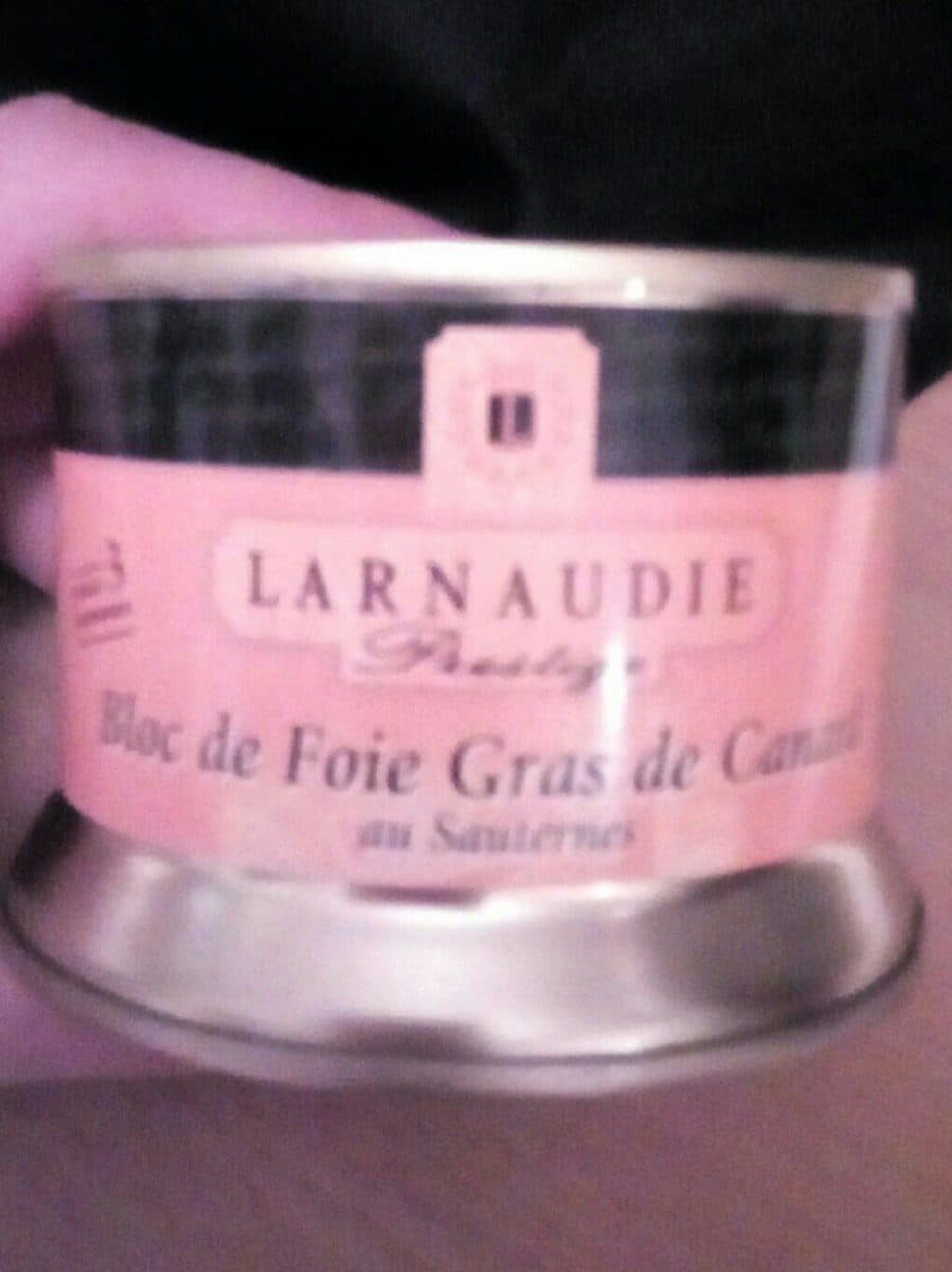 Larnaudie Bloc de foie gras de Canard packshot