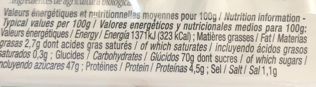 Larnaudie Pain d'epices bio packshot
