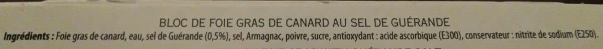 Larnaudie Bloc de foie gras de canard mi-cuit, au sel de Guérande packshot