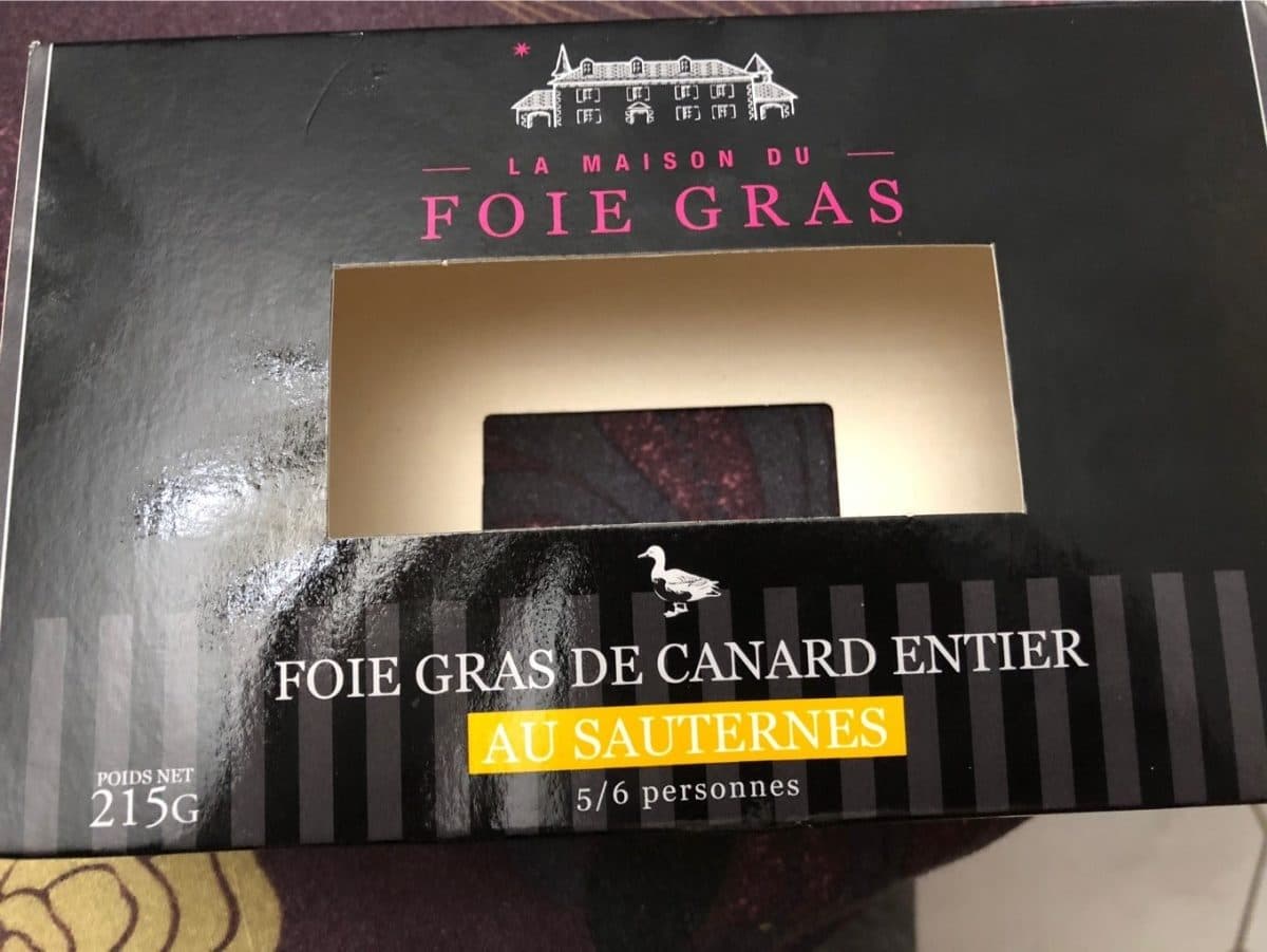 La Maison du Foie Gras Foie gras au sauterne packshot