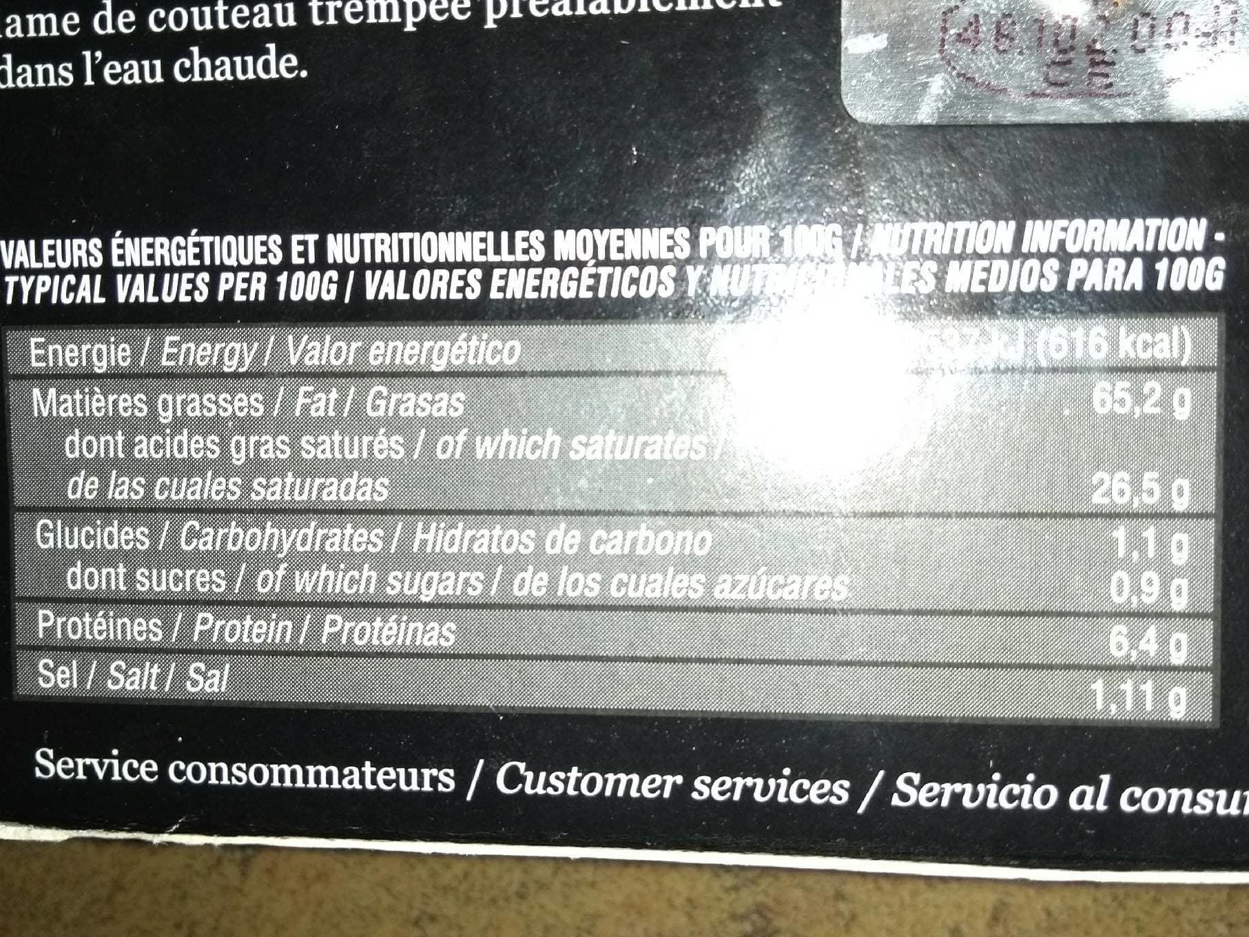 La Maison Du Foie Gras Foie gras de canard entier a l'Armagnac et au poivre doux packshot