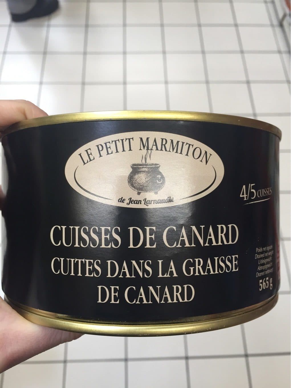 Larnaudie Cuisses de canard confit packshot