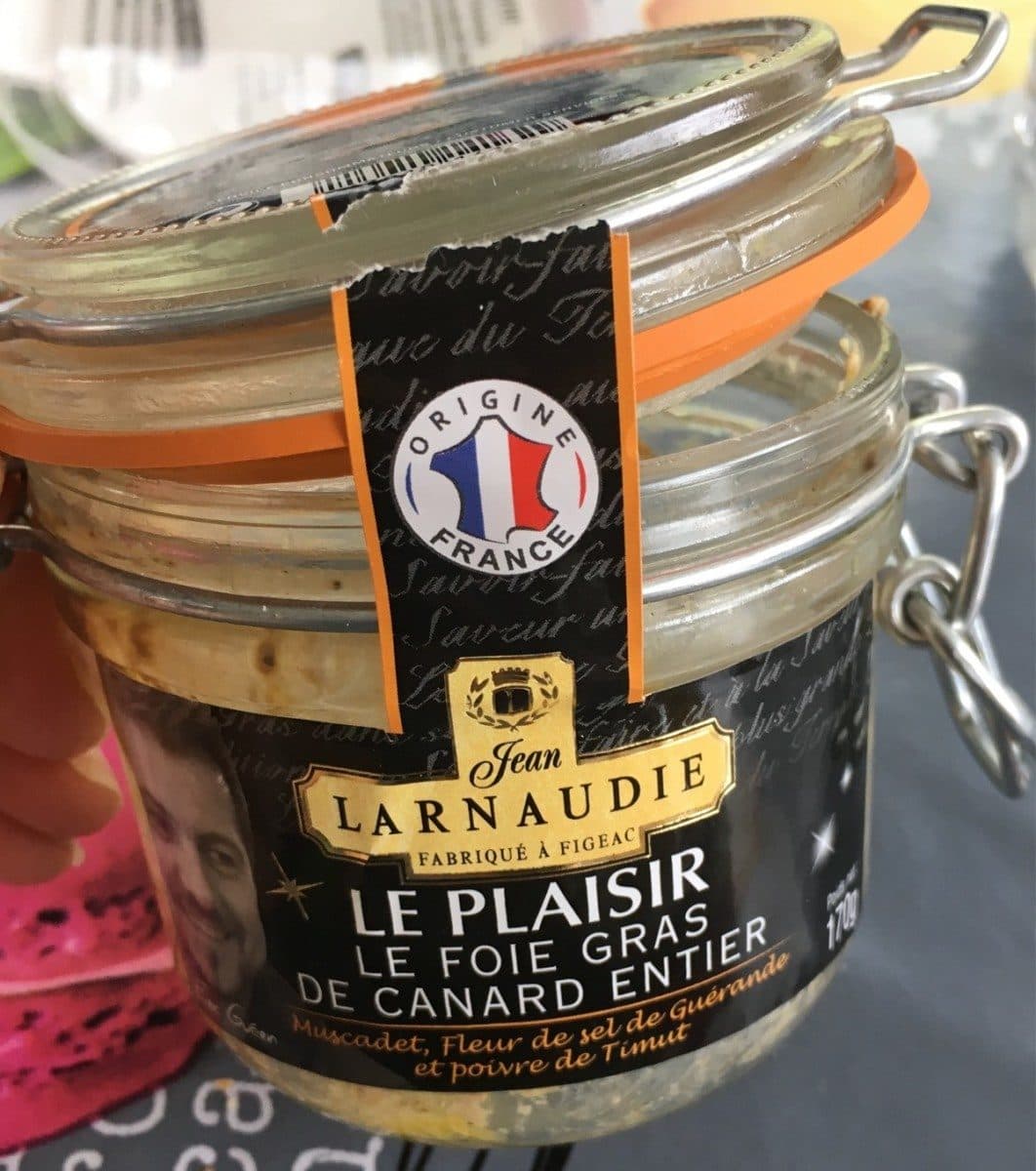 Jean Larnaudie Foie gras de canard entier packshot
