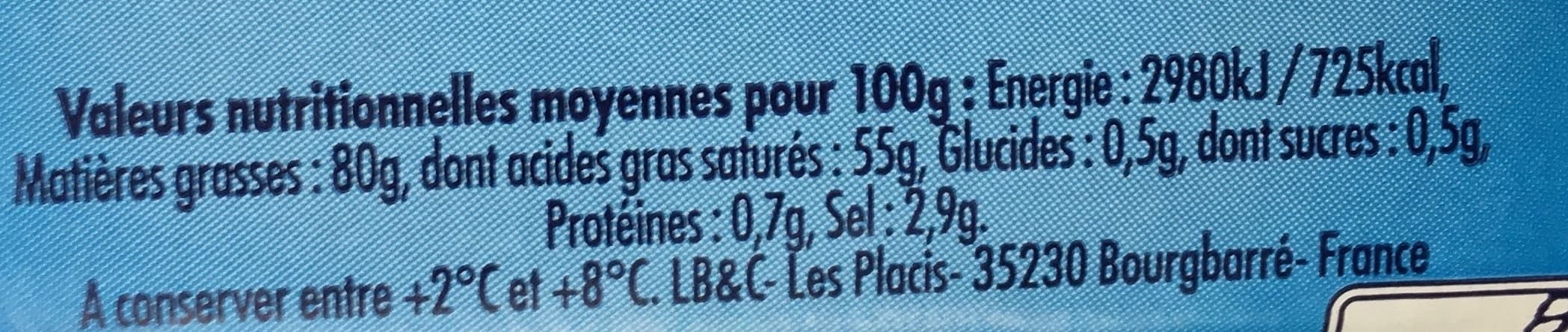 Le Marin L\'INIMITABLE BEURRE BRETON packshot