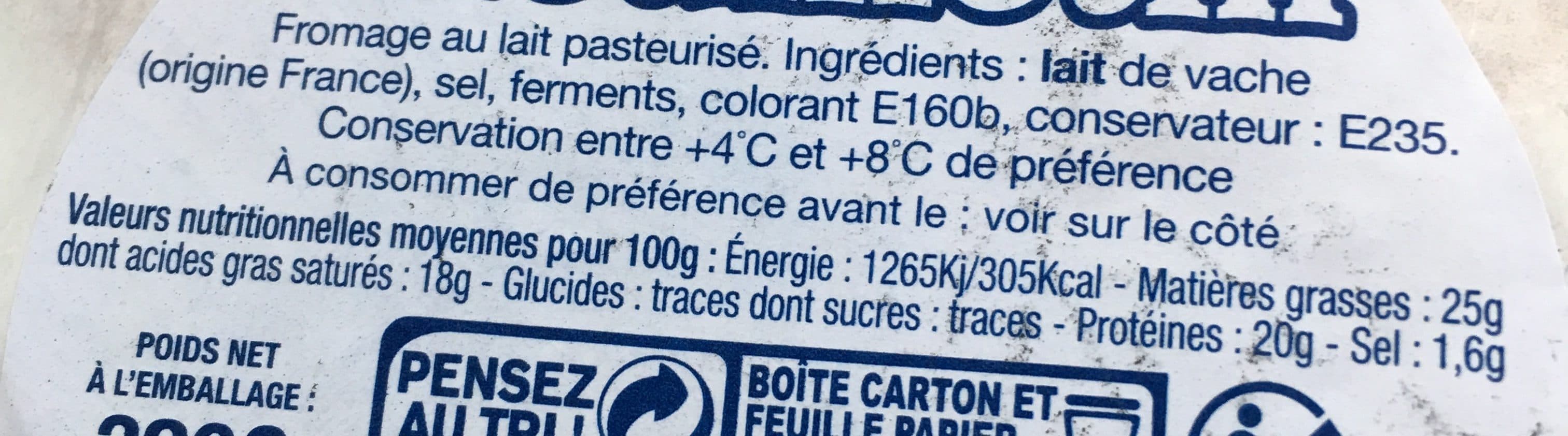 Le Mouillotin Fromage packshot