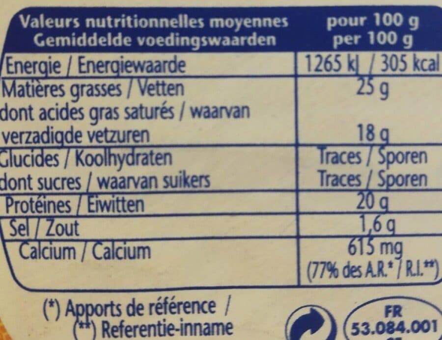 Lactalis Le petit saint paulin packshot